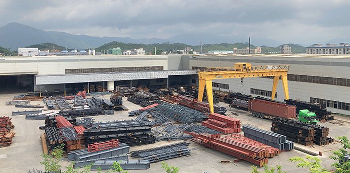 heavy steel structure packing 