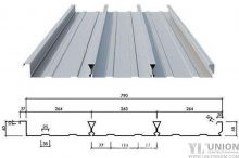YL60-263-790 Re-entrant Profile Composite Decking Plate