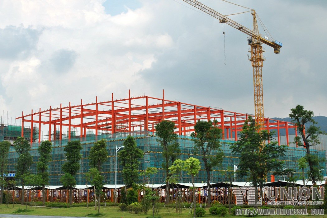 Two-storied High Standard Steel Structure Warehouses and Automated Intelligence Warehouses for Alibaba Group