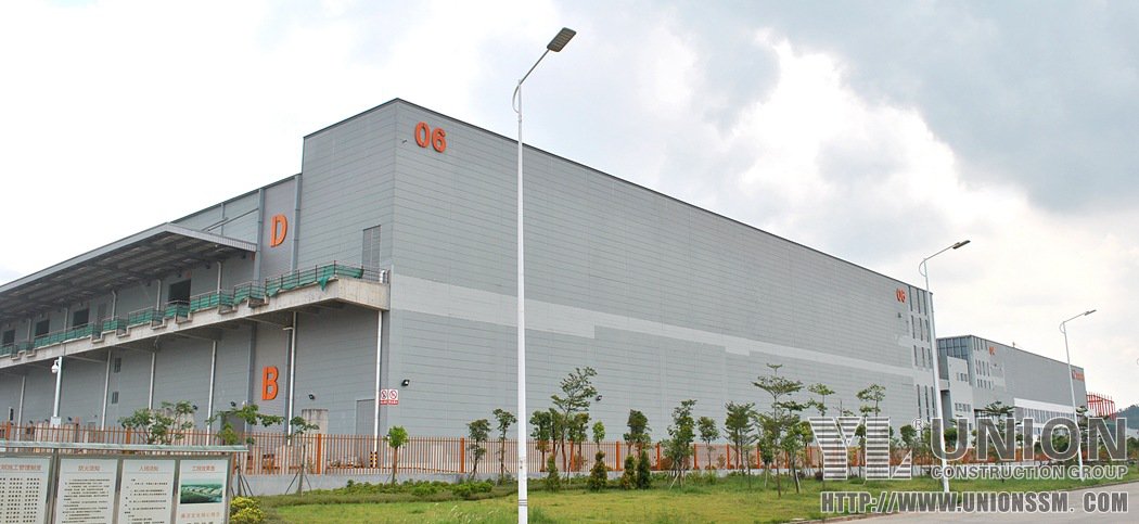 Two-storied High Standard Steel Structure Warehouses and Automated Intelligence Warehouses for Alibaba Group
