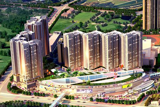 العالم الجديد (الصين): أعمدة وعوارض فولاذية للمباني التجارية والسكنية الشاهقة