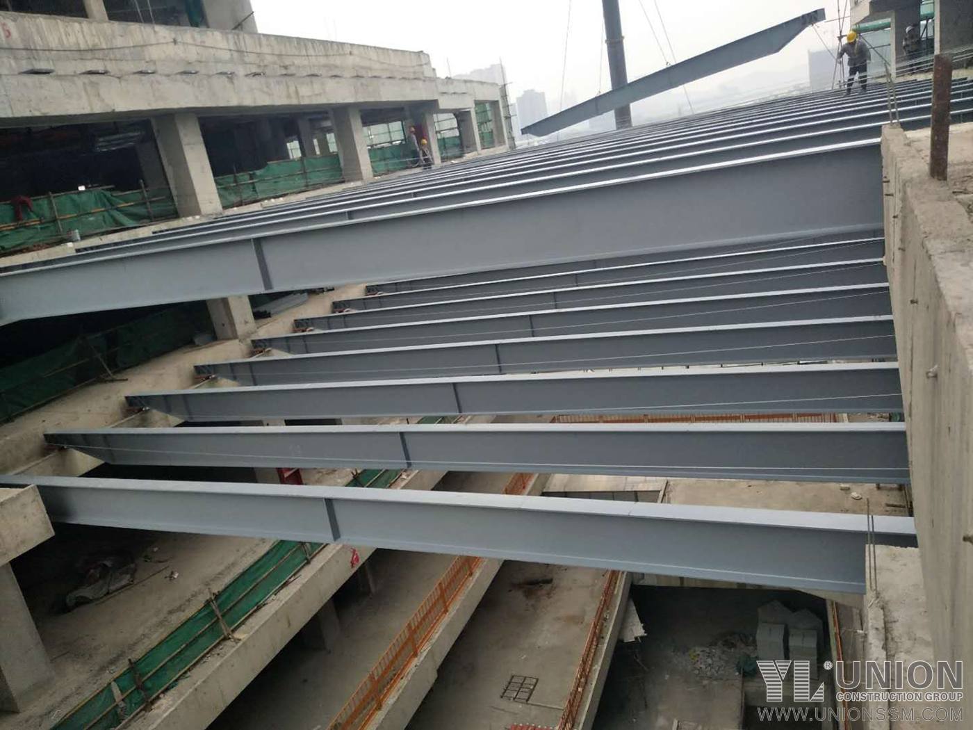Zhongda Construction: Steel Corridors for 43 Floors (182.3m) Financial Towers