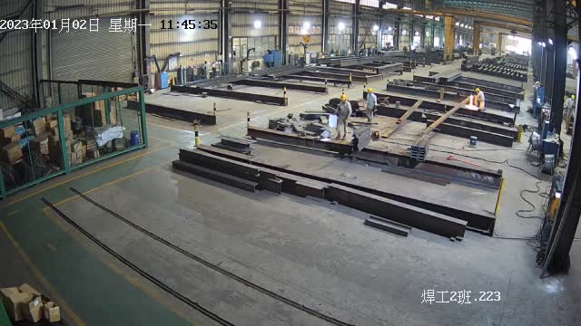 Pictures of UnionSSM today 20230102- structure steel fabricator, steel building fabrication